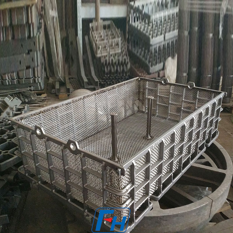 স্বয়ংচালিত তাপ চিকিত্সার জন্য উচ্চ তাপমাত্রা প্রতিরোধী তারের জাল | FH®