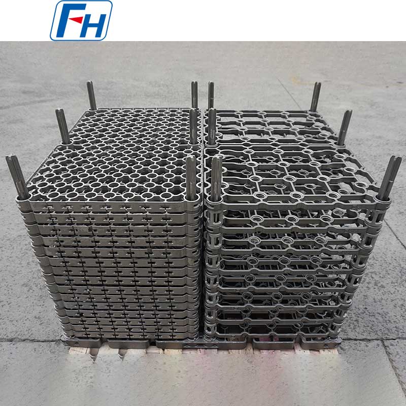 Ipsen, AFC, ALD ফার্নেস এবং যন্ত্রাংশের জন্য কাস্টম ডাবল-সাইডেড হিট ট্রিটমেন্ট ফিক্সচার | FH®