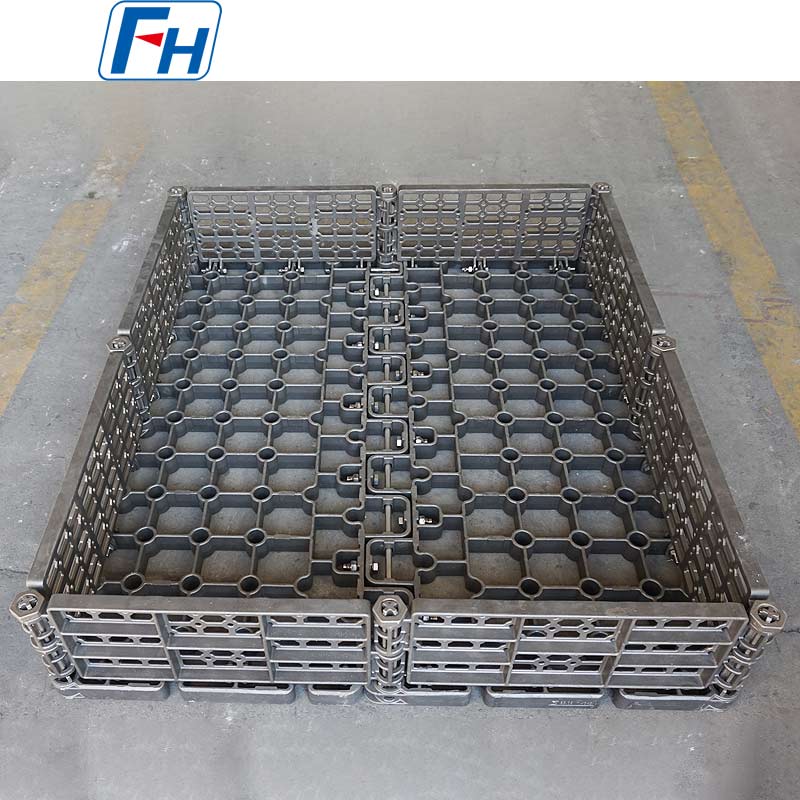 FH® রোলার হার্থ ফার্নেসের জন্য তেল-ঠান্ডা তাপ চিকিত্সা চার্জিং বাস্কেট