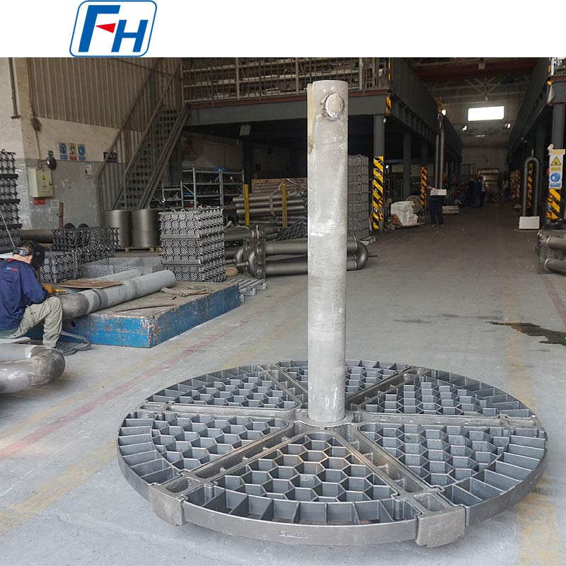 FH® উচ্চ তাপমাত্রা ওয়েল-টাইপ ফার্নেস ফিক্সচার | খাদ ইস্পাত ট্রে এবং রাক