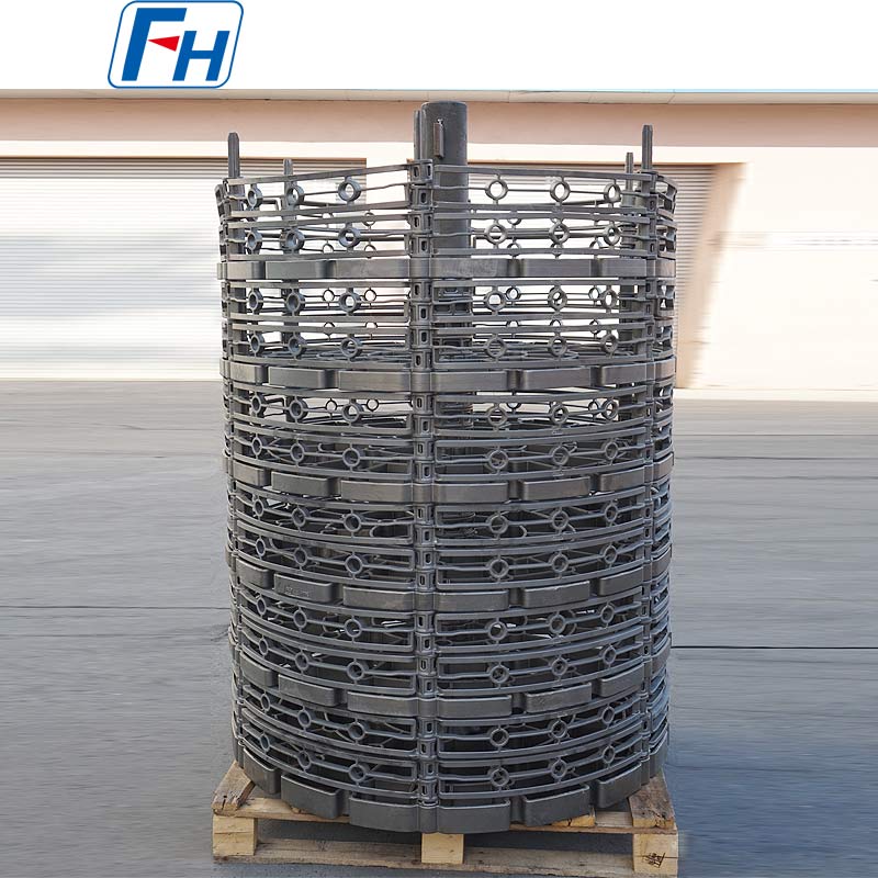 U-আকৃতির অংশগুলির তাপ চিকিত্সার জন্য FH® 1.4848 ভাল-টাইপ ফার্নেস ফিক্সচার