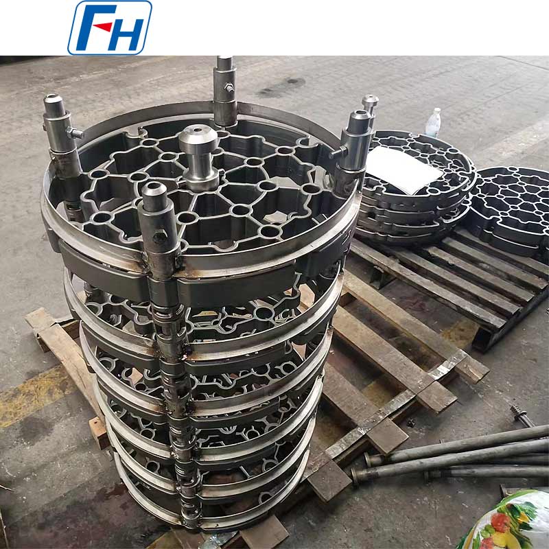 FH® 1.4849 (ZG40Cr19Ni39Nb) তাপ প্রতিরোধী ইস্পাত ওয়েল-টাইপ ফার্নেস ফিক্সচার - সর্বোচ্চ 1150°C, অ্যান্টি-কারবারাইজেশন
