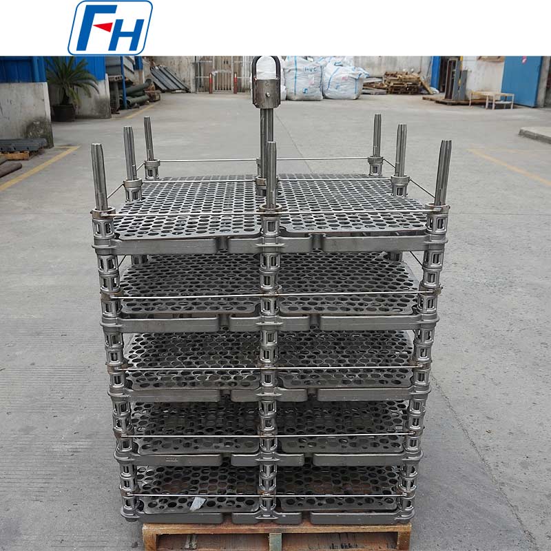 FH® যথার্থতা 1.4848 সামঞ্জস্যপূর্ণ তাপ চিকিত্সা ফলাফলের জন্য সম্মিলিত ফার্নেস ফিক্সচার