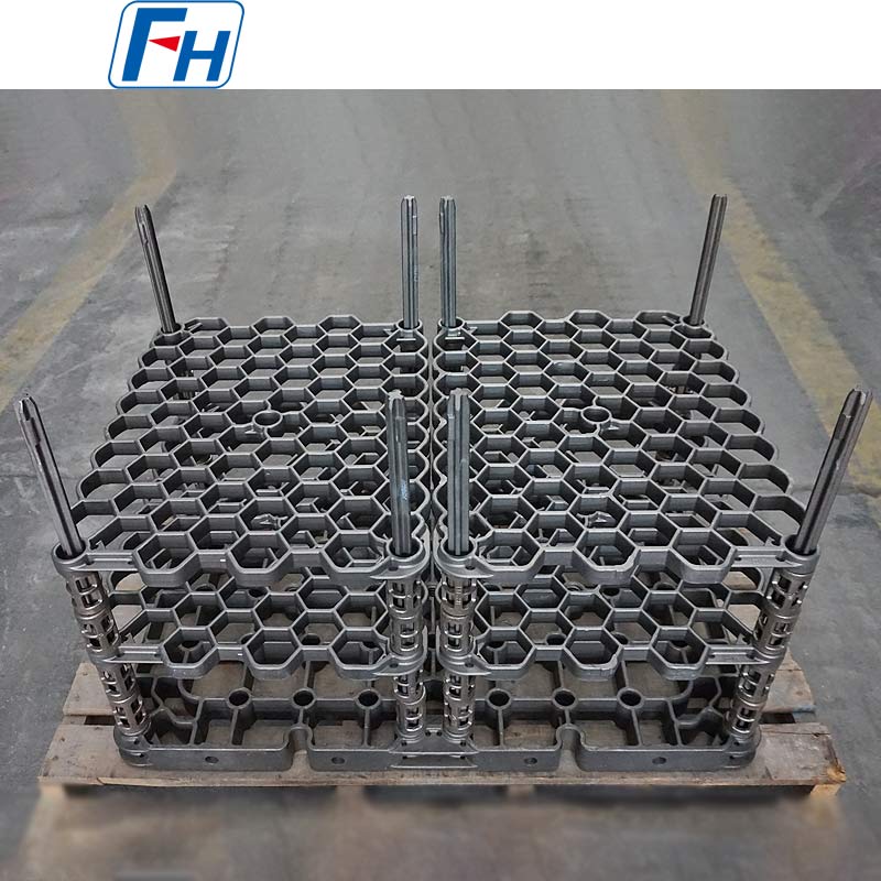 FH® 1.4848 ভ্যাকুয়াম ফার্নেস ফিক্সচার - যথার্থ হিট ট্রিটমেন্ট টুলিং